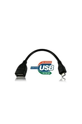 Câble OTG avec adaptateur USB pour smartphones et tablettes
