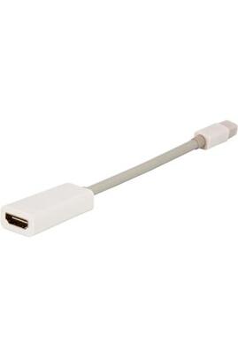 Câble Adaptateur 1,8m Mini DisplayPort vers HDMI pour MAC, support audio  pour MacBook, MacBook Air ,MacBook Pro, iMac, avec Mini display port -  Adaptateur et convertisseur - Achat & prix