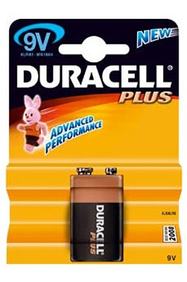 Duracell Plus Power 9V 6LR61 pile Duracell