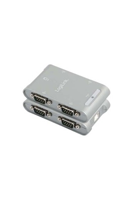 LOGILINK UA0108: Commutateur USB 2.0, 4 ports, fiche USB-A sur 4