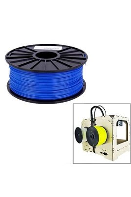 Consommable imprimante 3D GENERIQUE Bobine de Fil Pla 1.75 Mm Bleu  Consommable Imprimante 3D 1Kg Filament Impression YONIS