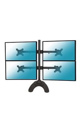 KIMEX - Support de bureau pour 3 écrans moniteurs PC 13''-24
