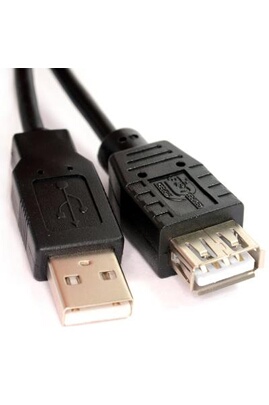 CABLING® 0.5M Rallonge USB 2.0 type A mâle / femelle 50cm