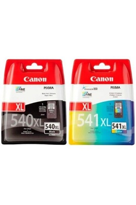 Papier d'impression Canon PG540XL-CL541XL Pack de 2 Cartouches d'Encre