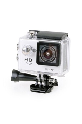 Caméra sport étanche 30m caméra action FHD 1080p 12MP Argent