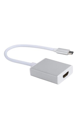 Adaptateur et convertisseur GENERIQUE CABLING® USB 3.1 Type C (USB C) à  l'adaptateur HDMI Adaptateur USB C vers HDMI Connecteur Type C mâle vers  HDMI femelle pour Apple Le nouveau MacBook