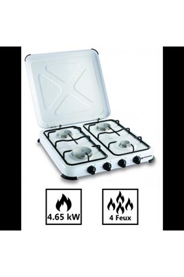Plaque de cuisson gaz portable 4 feux - Univers Du Pro