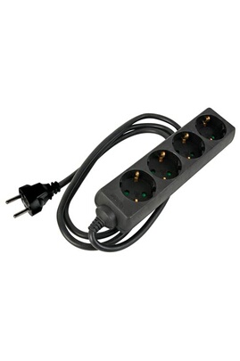 Chargeur et câble d'alimentation PC Conecticplus Multiprise Électrique 4  Prises Sans Interrupteur 4m Blanche