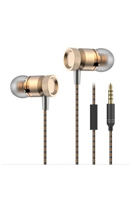 Ecouteurs GENERIQUE Noise cancelling casque écouteur de 3,5 mm pour iphone  5 / 5s / 6 / 6plus ecouteur
