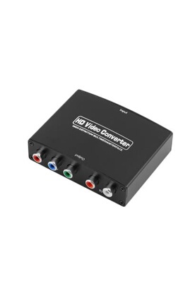 Adaptateur et convertisseur GENERIQUE CABLING® Vidéo composante YPbPr Audio  Adaptateur convertisseur HDMI + RCA audio SPDIF vers HDMI