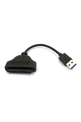 ® Câble Adapteur USB 3.0 to SATA 7+15 22 Pin pour 2.5