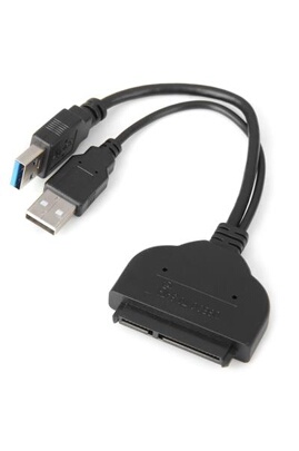 Adaptateur pour Disque Dur USB 3.0 SATA pour les disques durs 2,5