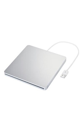 Lecteur-graveur externe GENERIQUE Lecteur/graveur de CD/DVD externe USB  Compatible Apple MacBook Pro/Air/Mac mini