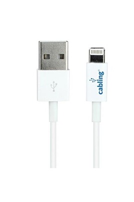 Cables USB GENERIQUE CABLING® Câble Lightning , Cable iPhone vers USB pour  Chargeur Apple iPhone 5 6 Câble iPhone 5 6 3m Blanc