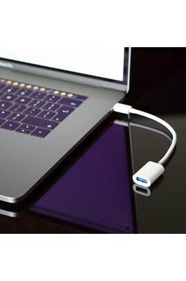 Cables USB GENERIQUE CABLING® USB C Adaptateur, Hi-speed USB-C 3.1 vers USB-A  3.0 Adaptateur pour appareils doté de USB Type-C inclus MacBook, ChromoBook  Pixel, Nexus 5X