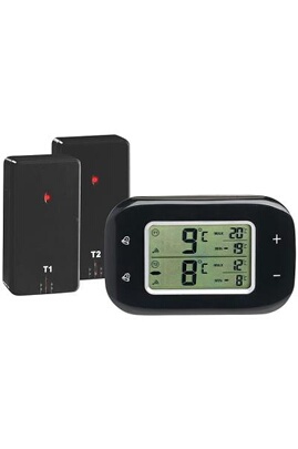 Light-Thermomètre réfrigérateur congélateur sans fil alarme de