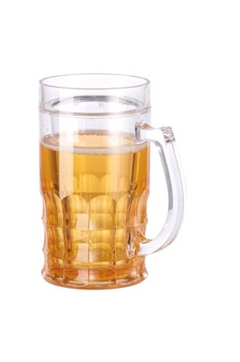 Chope de bière rafraîchissante à double paroi 0,3 litre [Rosenstein &  Söhne] : : Cuisine et Maison