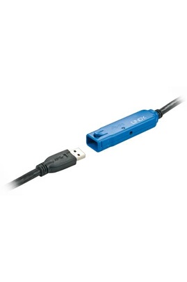 Cables USB LINDY Rallonge Usb 3.0 Amplifiée Pro 10m