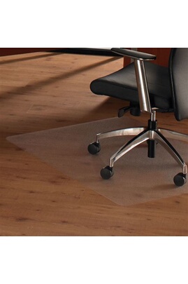 Chaise et Tabouret de bar Floortex Tapis de sol (protection), 120 X 150 cm,  lisse pour sols durs