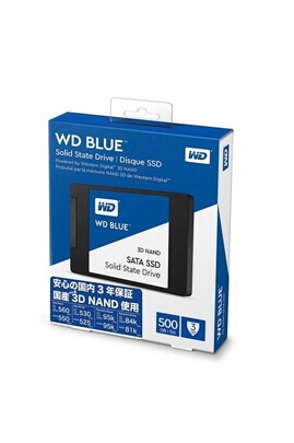 DISQUE DURE Portable INTERNE SSD 500 Go - WD Blue 3D NAND