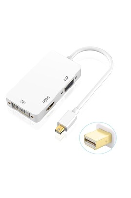 Adaptateur Mini DisplayPort vers HDMI, convertisseur Thunderbolt
