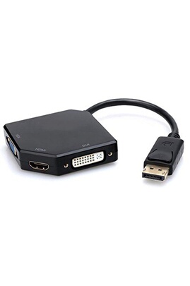 Adaptateur HDMI Femelle - DVI Mâle - Connectique PC 