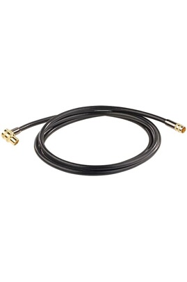 Câble antenne coaxial HDTV Premium 105 dB à connecteur coudé 90° - 2 m