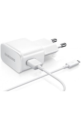 Chargeur secteur + Câble USB type C original Samsung - Blanc au meilleur  prix