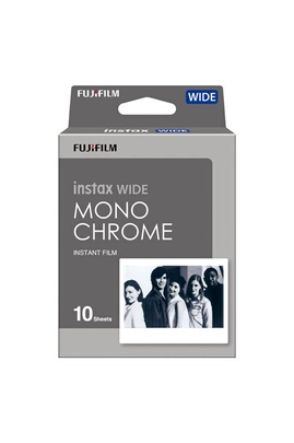 Pellicule Fujifilm Film Instax Wide Monochrome 10 Poses