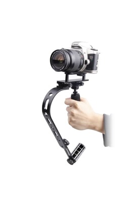 Stabilisateur GENERIQUE Stabilisateur vidéo tenu dans la main noir DS-1  pour micro simple, appareil photo numérique, téléphone portable, caméra de  sport gopro, mini DV