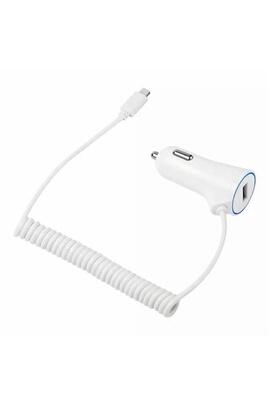 Achat Chargeur CE allume cigare blanc USB pour iPhone iPod