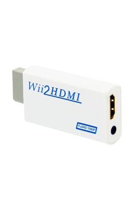 Convertisseur HDMI Nintendo Wii Full HD 1080p - Connectique et