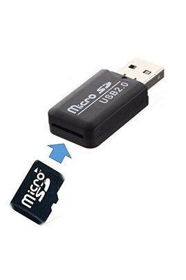 Lecteur carte mémoire GENERIQUE VSHOP® Clé USB 2.0 Lecteur