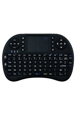 Mini clavier Bluetooth pour XIAOMI Redmi Note 5 Smartphone Sans Fil AZERTY  Rechargeable (NOIR)