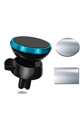 Support Voiture Magnetique pour LeEco Le 2 Pro Smartphone avec Aimant  Ventilateur Universel 360 Rotatif (BLEU)