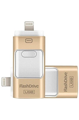 Clé USB 128 GO USB Drive 128 Go Clé USB à mémoire flash USB Argent