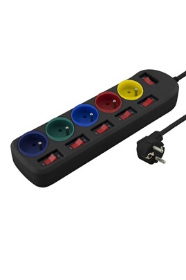 Multiprise interrupteur individuel - Livraison gratuite Darty Max - Darty