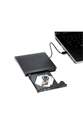 Lecteur DVD externe USB 3.0 Slim CD/DVD-ROM CD/DVD-RW Graveur Lecteur  Graveur pour