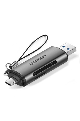 Lecteur de Carte SD UGREEN - USB 3.0, Micro SD Adaptateur