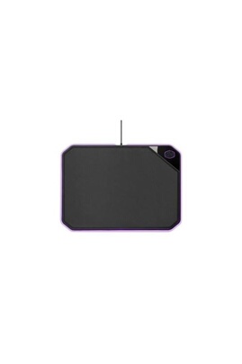 Accessoires Tablette Cooler Master - MP860 - Tapis de souris Gaming rigide  double face RGB ( 360 x 260 x 6 mm) Faces tissu & Aluminium - Noir