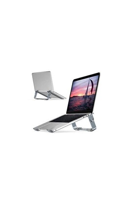 Support d'Ordinateur Portable Laptop Stand Réglable Aluminium Ergonomique  Compact Support de Radiateur Ventilé pour PC Apple Macbook