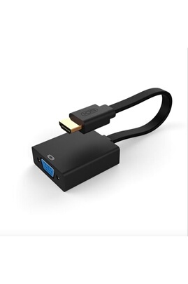 Adaptateur et convertisseur Koteksun Adaptateur HDMI vers VGA, prise audio  3,5 mm et alimentation micro USB, HD 1080p compatible avec PC, ordinateur  portable, Ultrabook, Raspberry Pi
