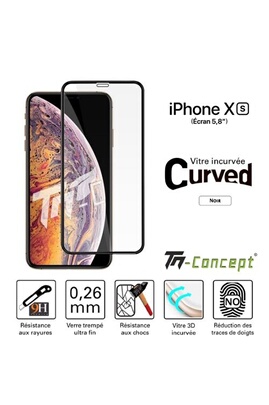Vitre protection / Verre trempé 3D incurvé pour Iphone 12 Pro Max (6,7)