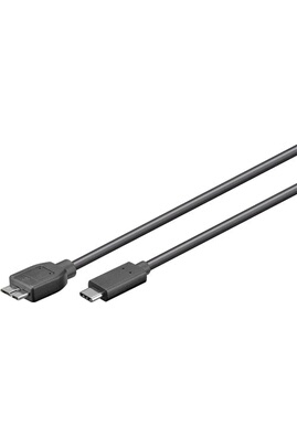 Connectique informatique Temium CÂBLE USB C (mâle) VERS MICRO USB