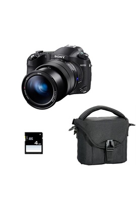 Appareil photo compact Sony Bridge DSC-RX10 IV+ Sac et Carte SD 4 Go