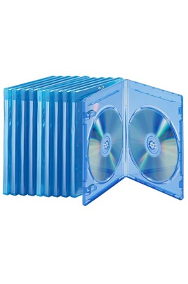 Rangement CD / DVD Pearl 10 boîtiers doubles pour Blu-Ray