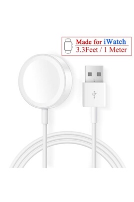 Chargeur magnétique sans fil compatible avec iWatch pour Apple