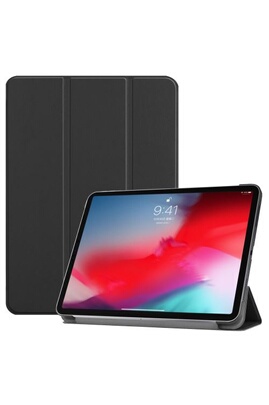 Housse Tablette XEPTIO Etui nouvel Apple iPad Pro 12.9 Wifi - 4G/LTE  Smartcover pliable noir avec stand - Housse coque de protection New iPad Pro  12,9 2018 / 2019 