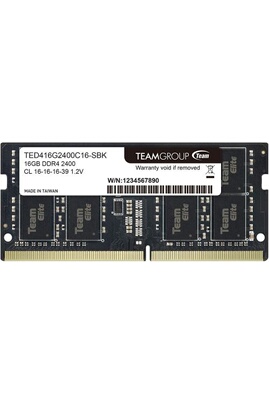 Mémoire RAM Team Group TED416G2400C16-S01 Mémoire RAM DDR3 16 Go