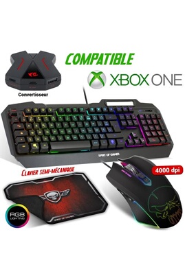 Clavier souris gamer - Pack gaming